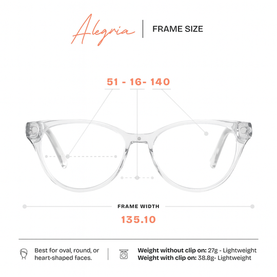 Alegria Clip'N'Go 4-in-1 Blue Light Blockers