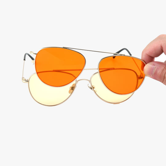 Aviator Magnetic Clip'N'Go 3-in-1 Blue Light Blockers