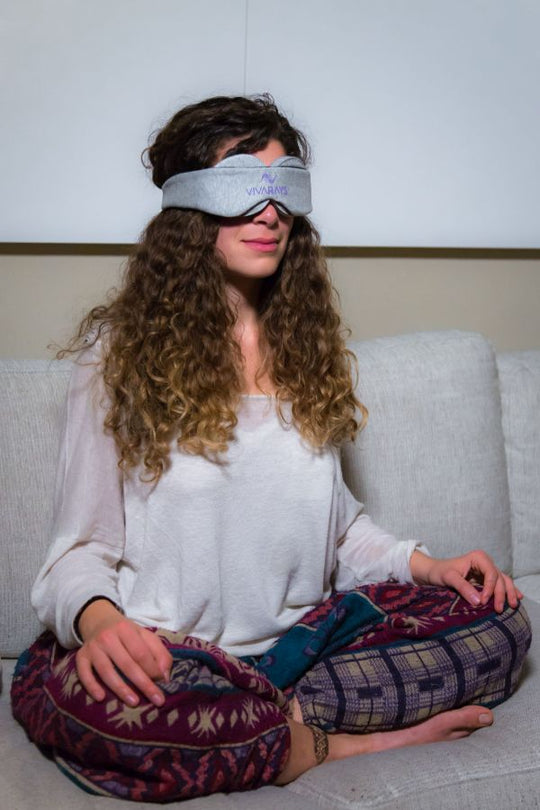 Organic Cotton Blackout Sleeping Mask