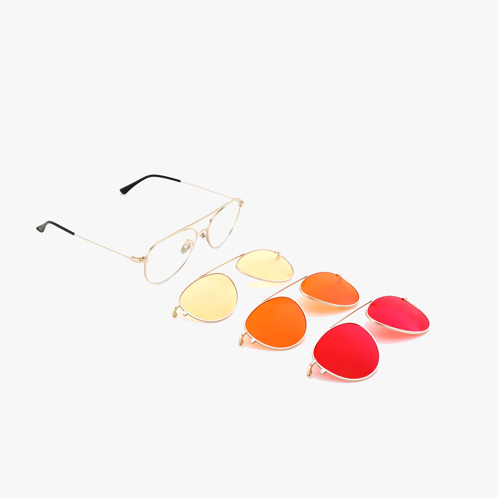 Aviator Magnetic Clip'N'Go 4-in-1 Blue Light Blockers
