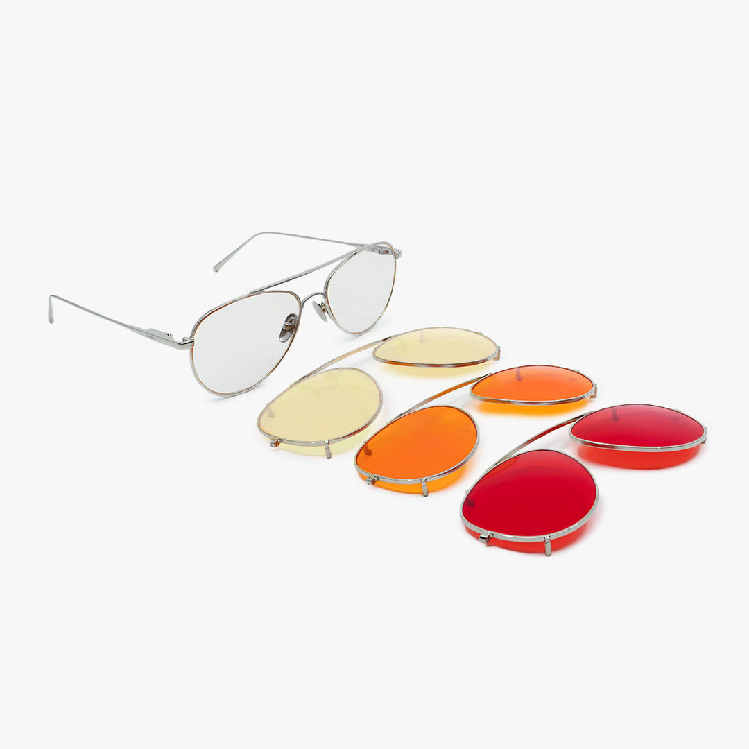 Aviator Clip'N'Go 4 in 1 UV Prescription Transmitter Lenses