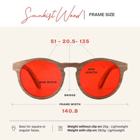 Sunkist Nightime Blue Light Blockers