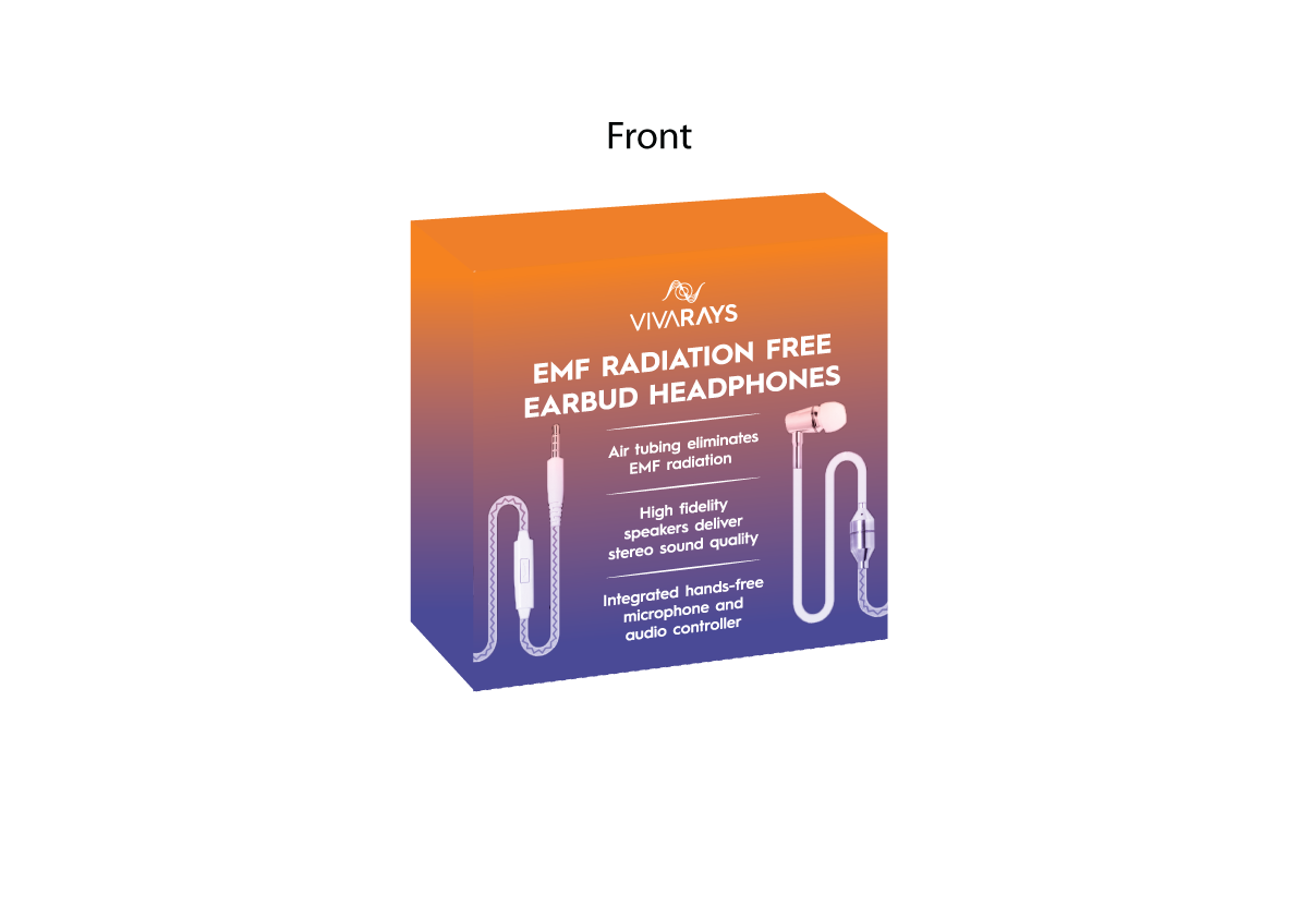 EMF Radiation Free Air Tube Earphones