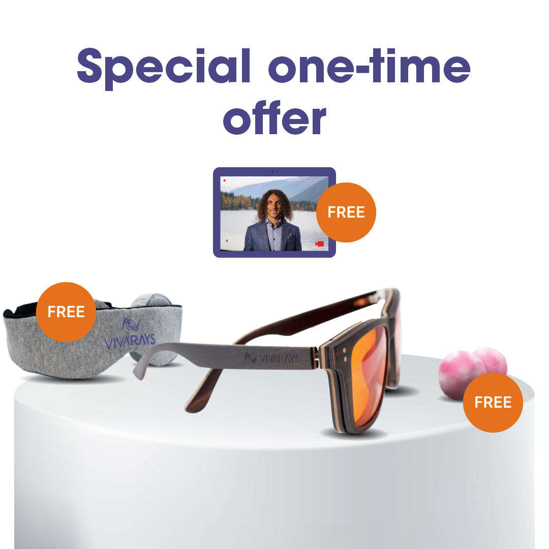 3 in 1 Circadian Light Filtering Glasses